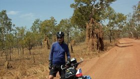 Jiří Bína na své cestě po Národním parku Kakadu