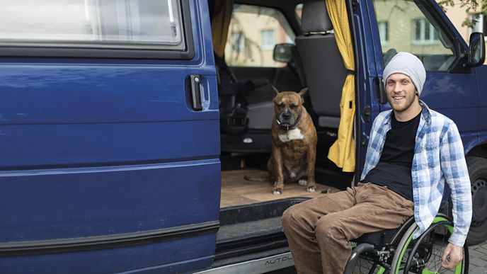 Cestuju pomaleji, takže mám více času na vstřebávání zážitků a na přemýšlení, říká cestovatel a handbiker Jiří Čeloud