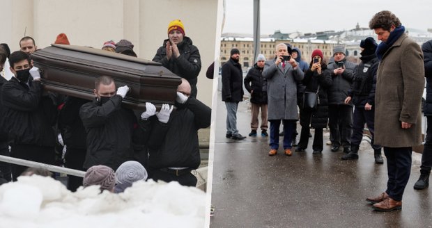 Český diplomat, který byl na pohřbu Navalného: Co rozloučení ukázalo a jak hodnotí opatření?