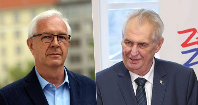 V druhém kole proti sobě budou stát Jiří Drahoš a Miloš Zeman.