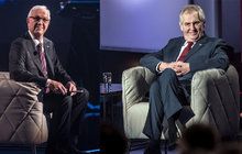 Drahoš vs. Zeman na Primě: Kdo byl největší lhář!...a kdo nejlepší smečař