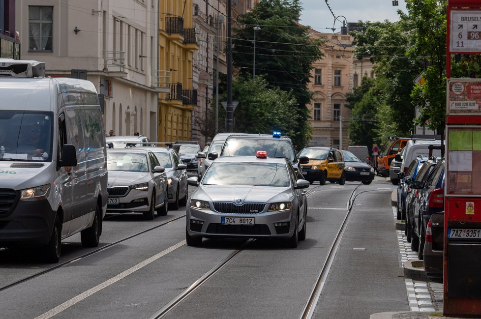 Střelba v Bělehradské ulici, 29. června 2021.