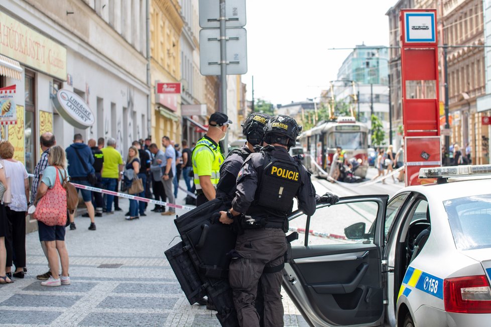 Střelba v Bělehradské ulici, 29. června 2021.