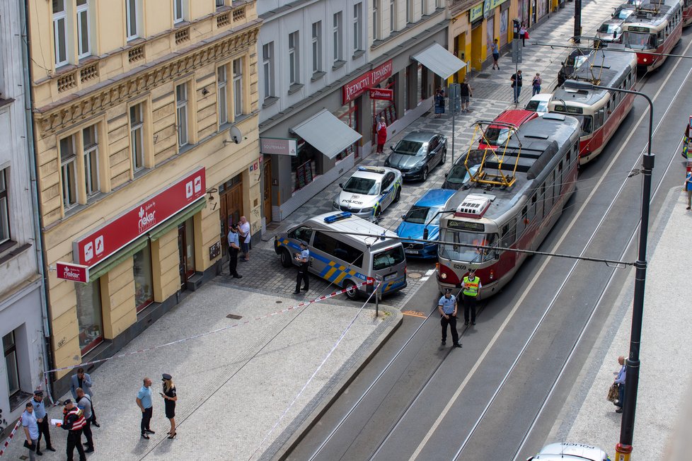 Střelba v Bělehradské ulici, 29. června 2021.