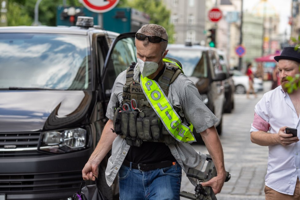 Střelba v Bělehradské ulici, 29. června 2021.