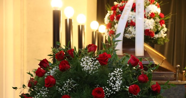 Pohřeb Jiřího Hálka