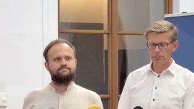 Poslanec Jiří Havránek (ODS) na tiskovce ODS (24.8.2026)
