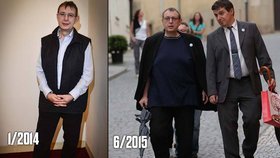 Herec Hromada opět tloustne: Dokázal zhubnout 90 kg, teď už se zase valí!