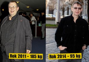 Jiří Hromada vážil 185 kilo. Nyní dramaticky zhubl.