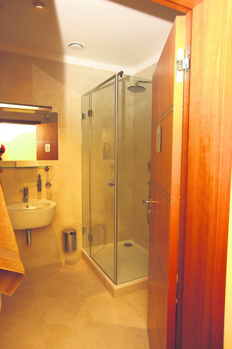 Spekulovalo se, že v koupelně je vířivka, ale to se nepotvrdilo. Ředitel ČT používá sprchový kout.