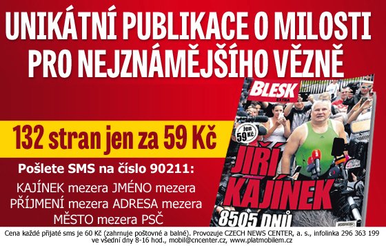 Unikátní publikace o nejznámějším českém vězni Jiřím Kajínkovi