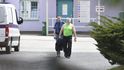 Jiří Kajínek v zeleném tílku Jiří Kajínek v zeleném tílku