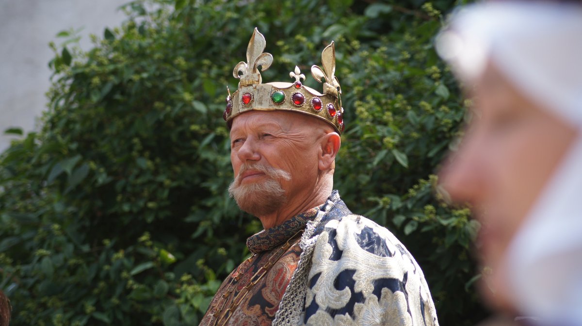 V pohádce Pravý rytíř (2016) si zahrál krále