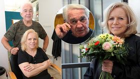 Jiří Krampol: Hanka umřela krásná! Poslední foto jeho ženy před smrtí.