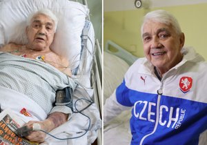 Vážně nemocný Jiří Krampol (85): Utíká pryč z nemocnice.