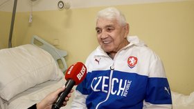Jiří Krampol v nemocnici: Stavějí ho na nohy! Udělal i dřep!
