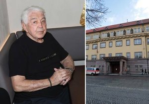Jiří Krampol je kvůli vážným zdravotním problémům v nemocnici