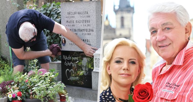 Rok po smrti Jiřího Krampola (†78): Jeho hrob se změnil! Přihlížely desítky lidí.