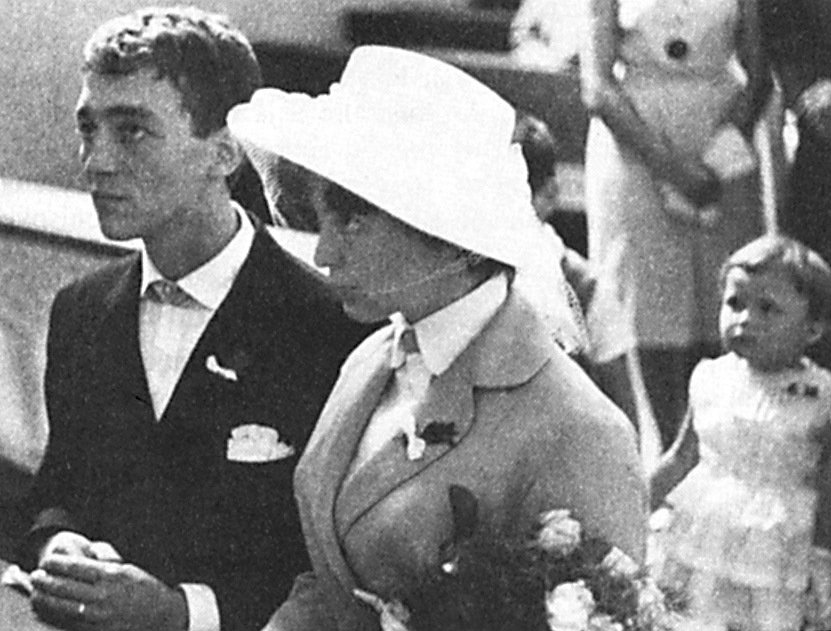 1966 - Svatba Jiřího Krampola a Jany Fořtové