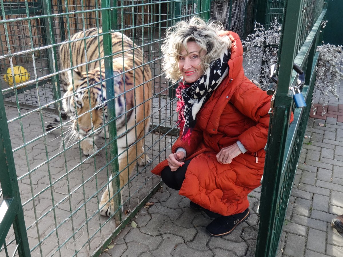 Bubílková si návštěvu zoo patřičně užila.