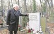 Jiří Krampol natáčel na hrobě Hanky