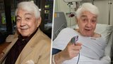 Jiří Krampol (85) znovu v nemocnici: Rok plný potíží a bolesti na lůžku!