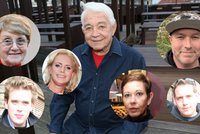 Synové a ženy Jiřího Krampola (†87): Znesvářené klany! Kdo je kdo?