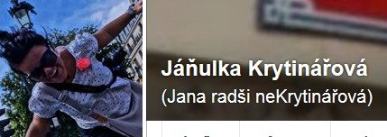 Takhle vypadá Facebook Krytinářovy dcery.