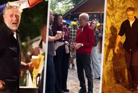Netradiční narozeninový mejdan: Langmajer slavil »60«! Dárky ale rozdával sám
