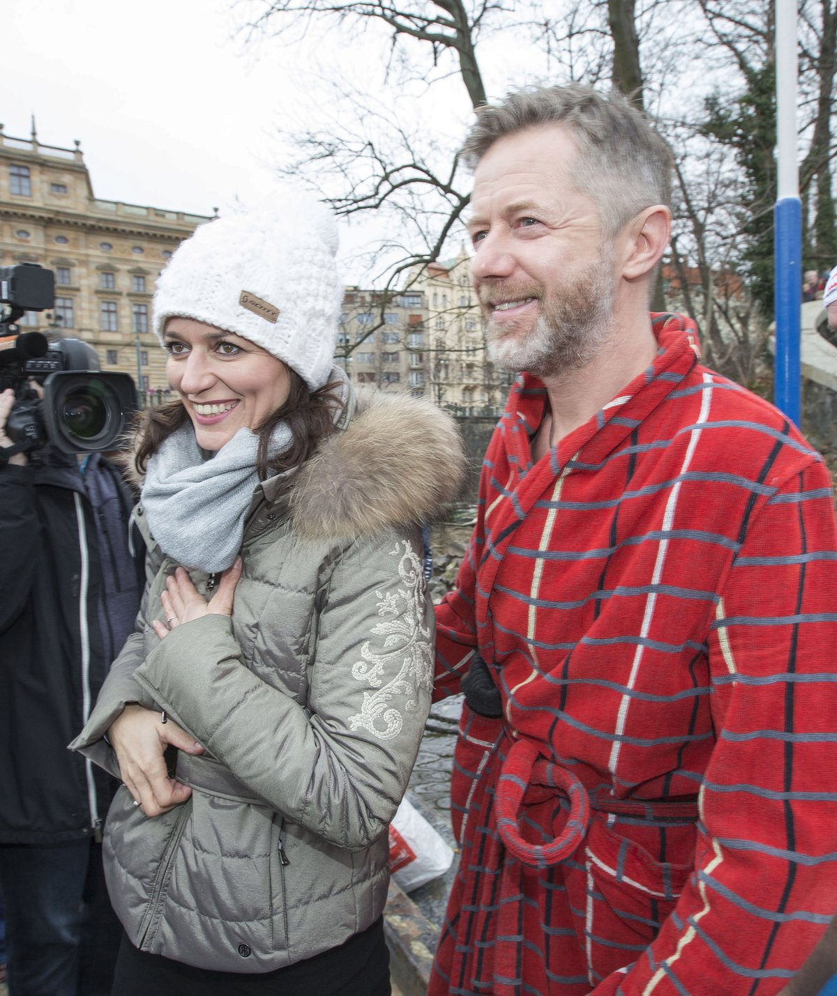 Jiří Langmajer s Adélou Gondíkovou