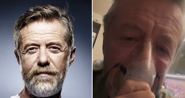 Nemocný Jiří Langmajer: Inhalátor a pohřební hudba!