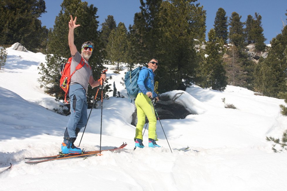 Jirka Langmajer se zamiloval do skialpinismu a především díky tůrám v JIžním Tyrolsku