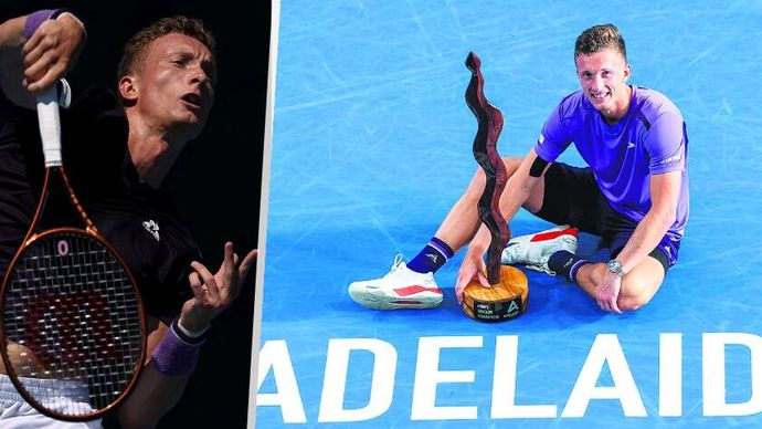 Jiří Lehečka řádí i v Melbourne, připsal si šestou výhru v řadě.