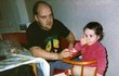 1995 - Martina se svým tátou.