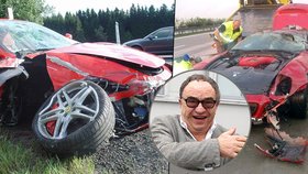 Zemřel drůbeží magnát Jiří Mach (†78): Miloval luxusní auta a často v nich boural