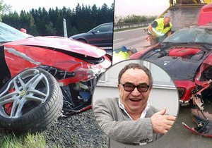 Zemřel drůbeží magnát Jiří Mach: Miloval luxusní auta a často v nich boural.