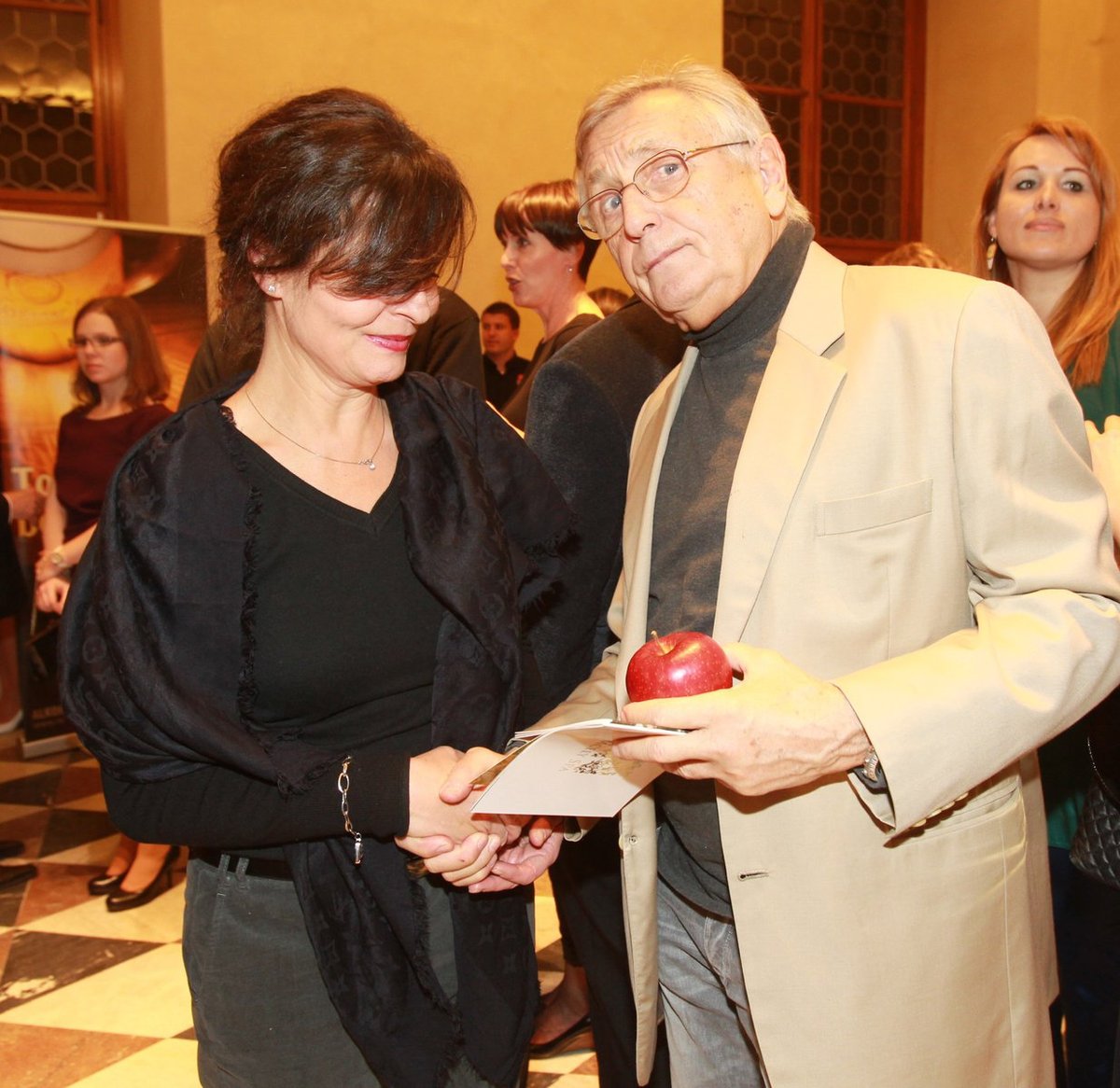 Jiří Menzel a Jana Krausová