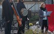 Slavnostní odhalení hrobu Jiřího Menzela Slavnostní odhalení hrobu Jiřího Menzela