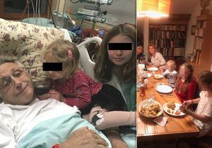 Návrat Jiřího Menzela (80) po 10 měsících domů: Manželka Olga (40) s dcerami mu uspořádala večeři na přivítanou!