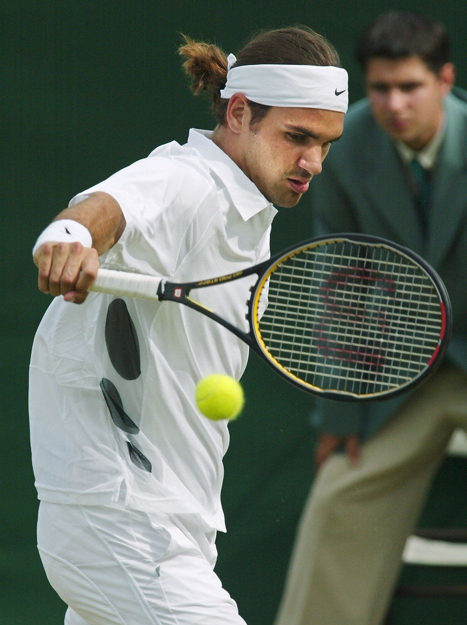 Wimbledonský král Roger Federer 