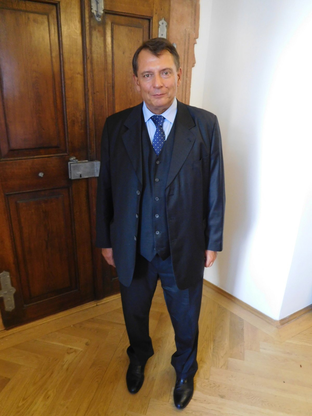 Jiří Paroubek zavítal v Praze na česko-čínskou konferenci