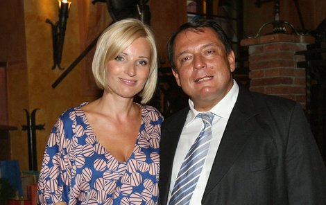 Jiří Paroubek s manželkou Petrou.