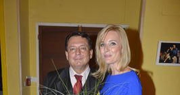 Jiří Paroubek s manželkou