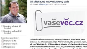 Jiří Paroubek chystá vlastní internetový magazín