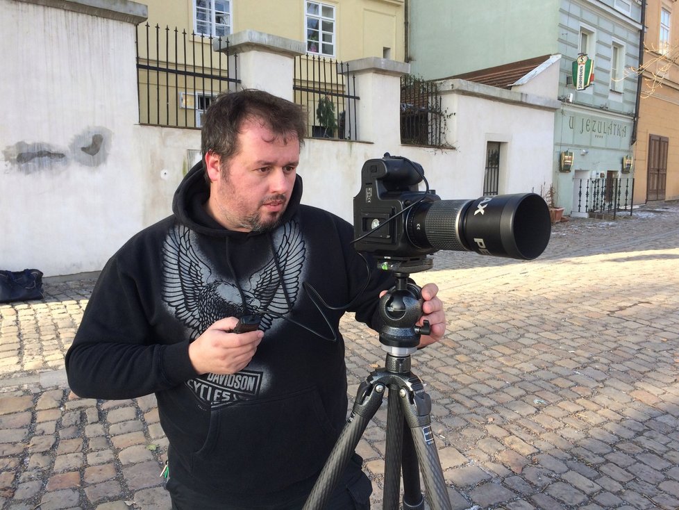 Jiří Píša je fotograf amatér. Prahu snímá už osm let.