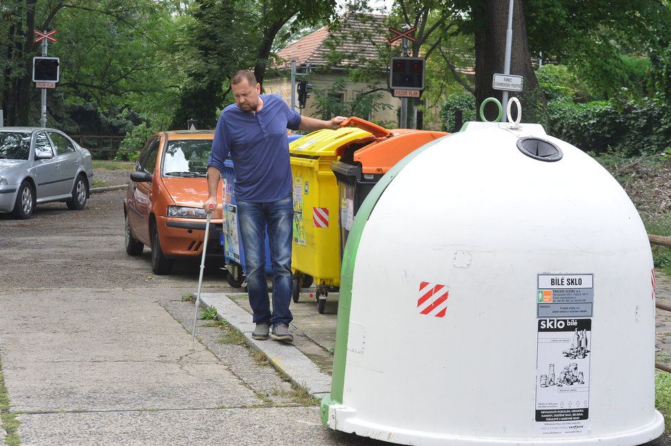 Jiří Pomeje během boje s rakovinou