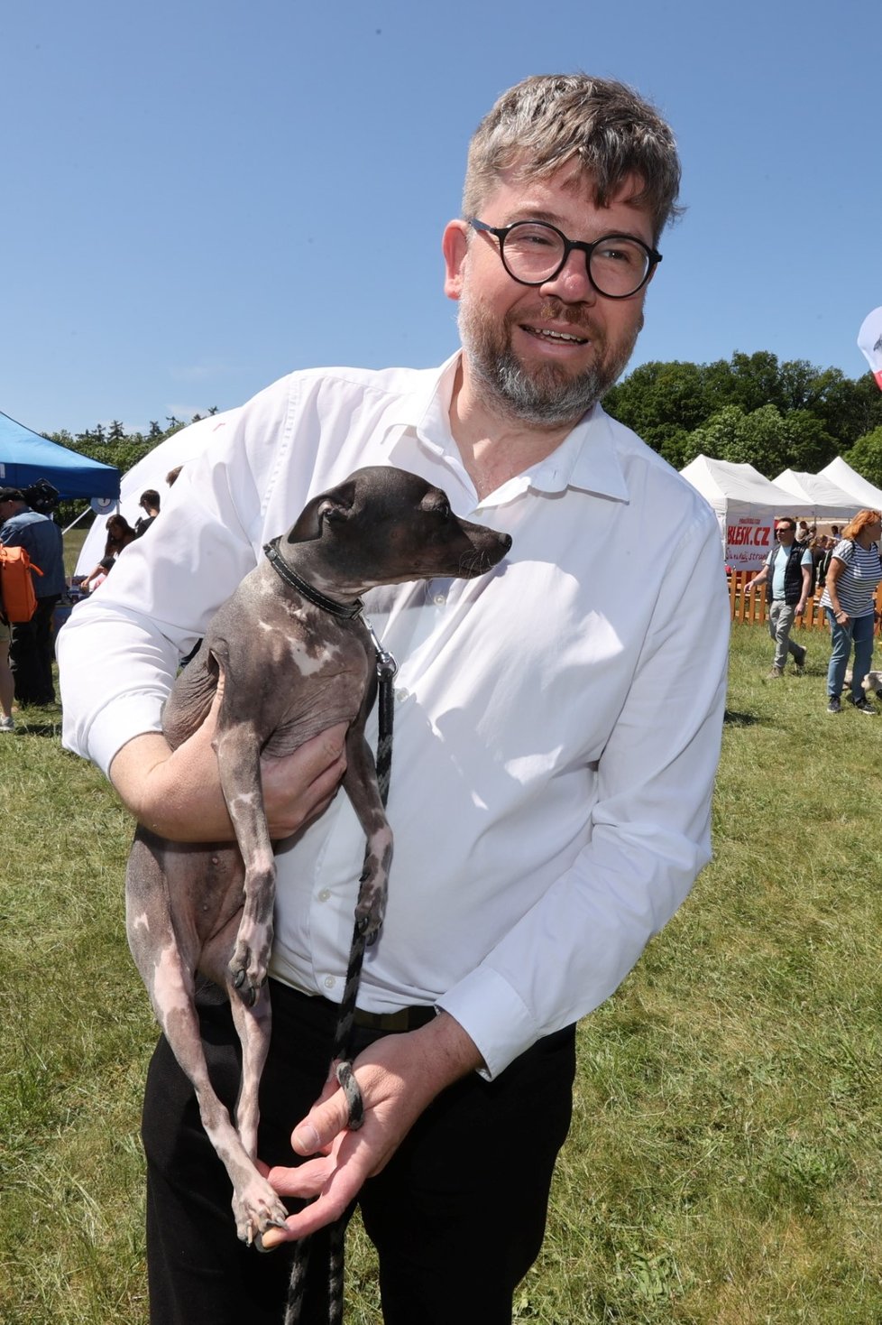 Jiří Pospíšil na festivalu Blesk tlapky