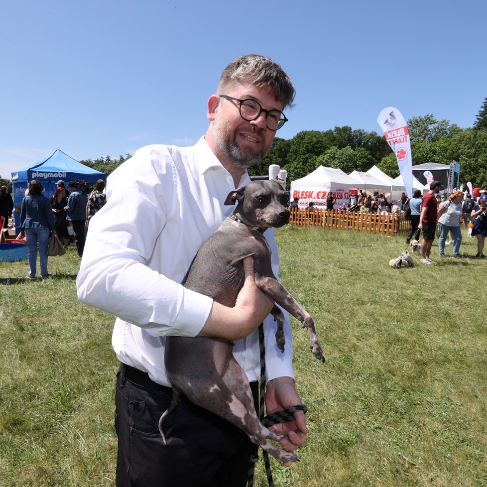 Jiří Pospíšil na festivalu Blesk Tlapky