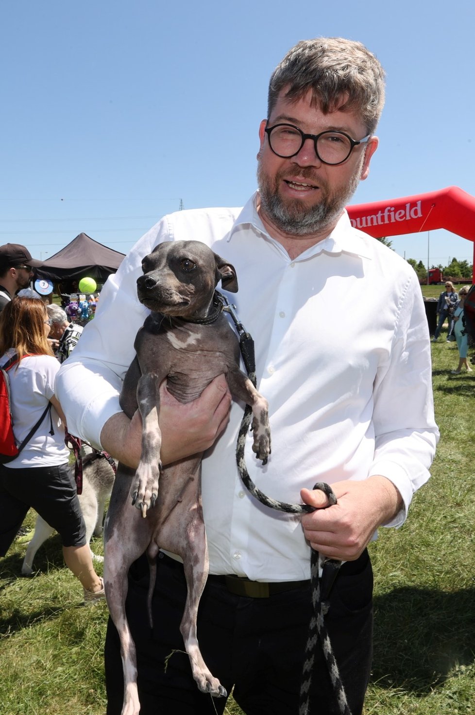 Jiří Pospíšil na festivalu Blesk tlapky