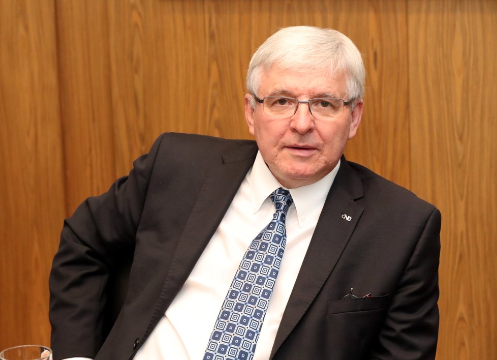 Guvernér České národní banky Jiří Rusnok (6. 12. 2019)